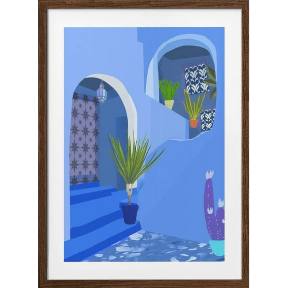 Morocco Framed Art Modern Wall Decor