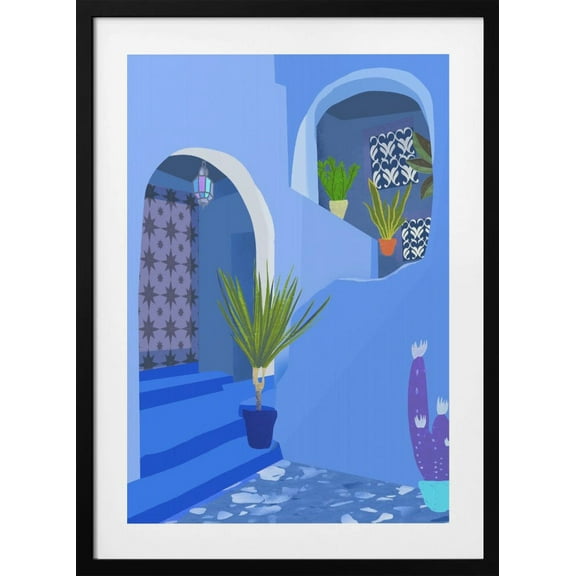 Morocco Framed Art Modern Wall Decor