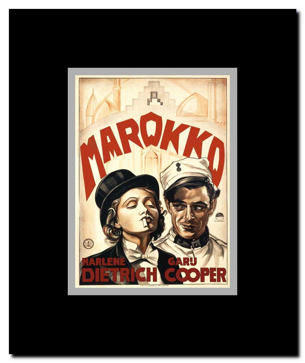 Morocco Framed Movie Poster