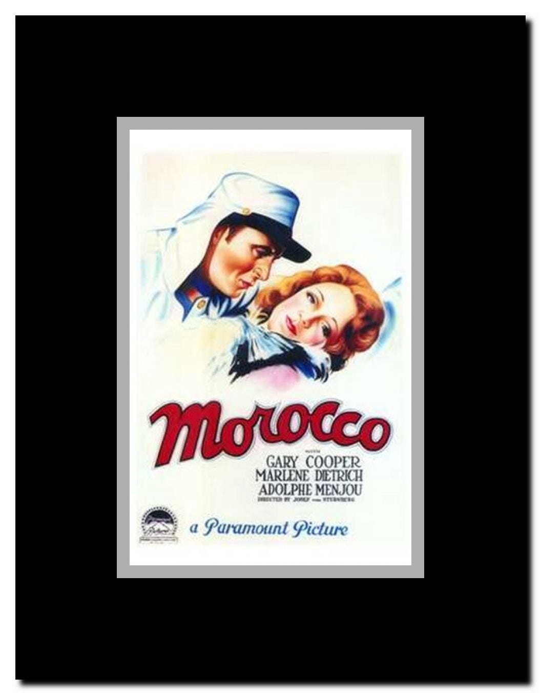 Morocco Framed Movie Poster