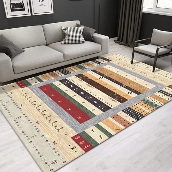 Morocco Geometric carpet for living room Ethnic Style Multicolor Rugs for Bedroom Sofa Coffee Table Beside Floor Mat tapis salon