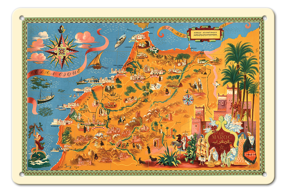 marokoro♡♡ページ Morocco-Le-Maroc-Vintage-