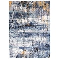 thumbnail image 1 of Morocco Marble Blue Polyester Rug 8'0" x 10'0", 1 of 1