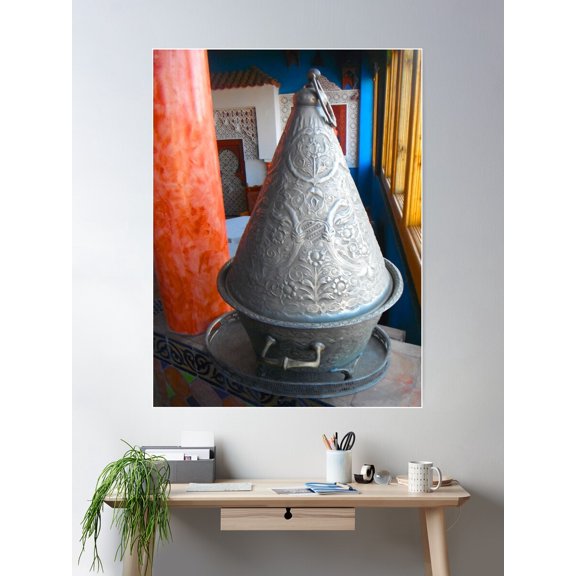 Morocco Meknes Antiques Poster Wall Art, Modern Wall Decor For Living Room Bedroom, 12x18 UNFRAMED