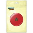 thumbnail image 1 of Morocco National Country Flag Pinback Button Pin Badge, 1 of 2