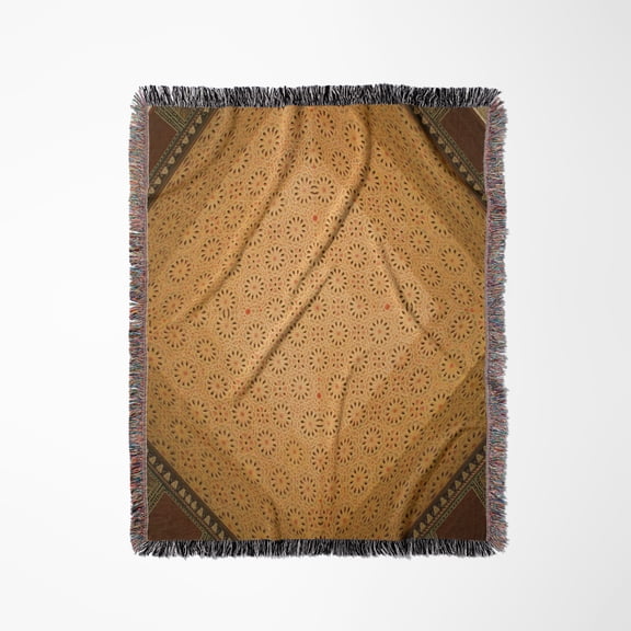 Morocco, Safi: National Museum Of Ceramics Pattern-Af29 Wbi1577 - Walter Bibikow, Woven Blanket