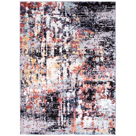 Morocco Vintage Grey Polyester Rug 8'0" x 10'0"