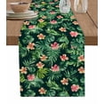 thumbnail image 1 of Moroccon Table Runner 120 Inches, Summer Leaves Bed Runner Dresser Scarves Tabletop for Indoor Outdoor Parties/Ceremony/Banquet, 13"x 120", 1 of 8