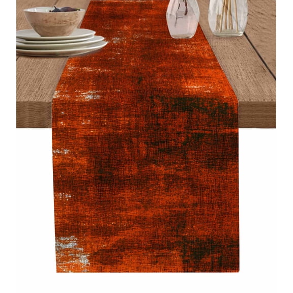 Moroccon Table Runner 36 Inches, Moroccan Bed Runner Dresser Scarves Tabletop for Indoor Outdoor Parties/Ceremony/Banquet, 13"x 36"
