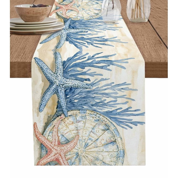 Moroccon Table Runner 48 Inches, Moroccan Bed Runner Dresser Scarves Tabletop for Indoor Outdoor Parties/Ceremony/Banquet, 13" x 48"