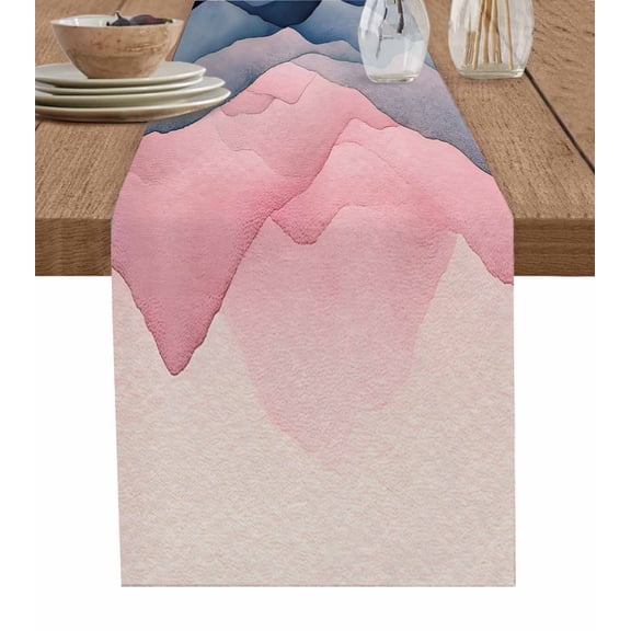 Moroccon Table Runner 48 Inches, Moroccan Bed Runner Dresser Scarves Tabletop for Indoor Outdoor Parties/Ceremony/Banquet, 13" x 48"