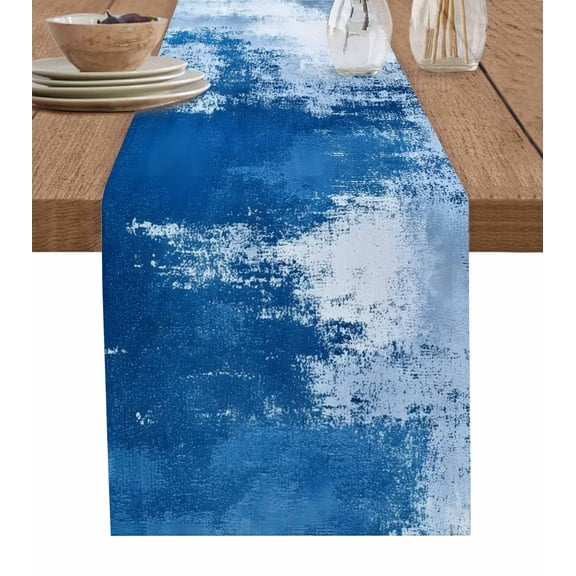 Moroccon Table Runner 48 Inches, Moroccan Bed Runner Dresser Scarves Tabletop for Indoor Outdoor Parties/Ceremony/Banquet, 13" x 48"