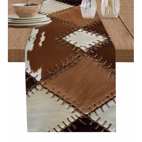 Moroccon Table Runner 48 Inches, Moroccan Bed Runner Dresser Scarves Tabletop for Indoor Outdoor Parties/Ceremony/Banquet, 13" x 48"