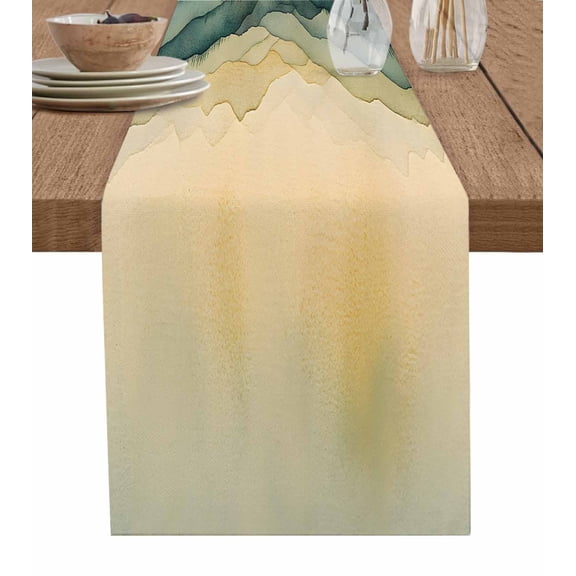 Moroccon Table Runner 48 Inches, Moroccan Bed Runner Dresser Scarves Tabletop for Indoor Outdoor Parties/Ceremony/Banquet, 13" x 48"