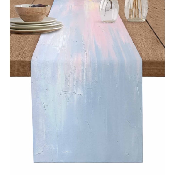 Moroccon Table Runner 48 Inches, Moroccan Bed Runner Dresser Scarves Tabletop for Indoor Outdoor Parties/Ceremony/Banquet, 13" x 48"