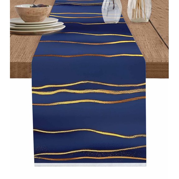 Moroccon Table Runner 70 Inches, Moroccan Bed Runner Dresser Scarves Tabletop for Indoor Outdoor Parties/Ceremony/Banquet, 13" x 70"