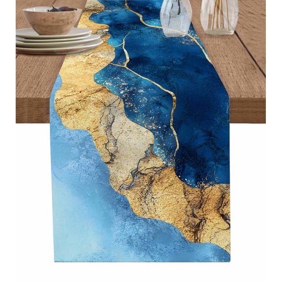 Moroccon Table Runner 70 Inches, Moroccan Bed Runner Dresser Scarves Tabletop for Indoor Outdoor Parties/Ceremony/Banquet, 13" x 70"