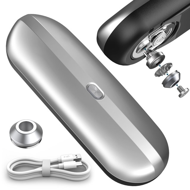 Morole Electric Can Opener with Replaceable Blade and Rechargeable