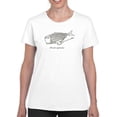 thumbnail image 1 of Moronidae Keyboardicus T-Shirt Women -Engin Selcuk Designs, Female Medium, 1 of 4
