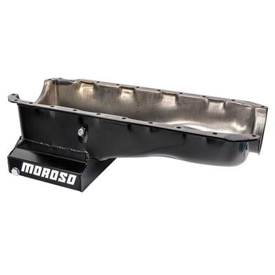 Moroso BBC Gen IV Steel Oil Pan - 6qt- GM A-Body Moroso BBC Gen IV Steel Oil Pan - 6qt- GM A-Body