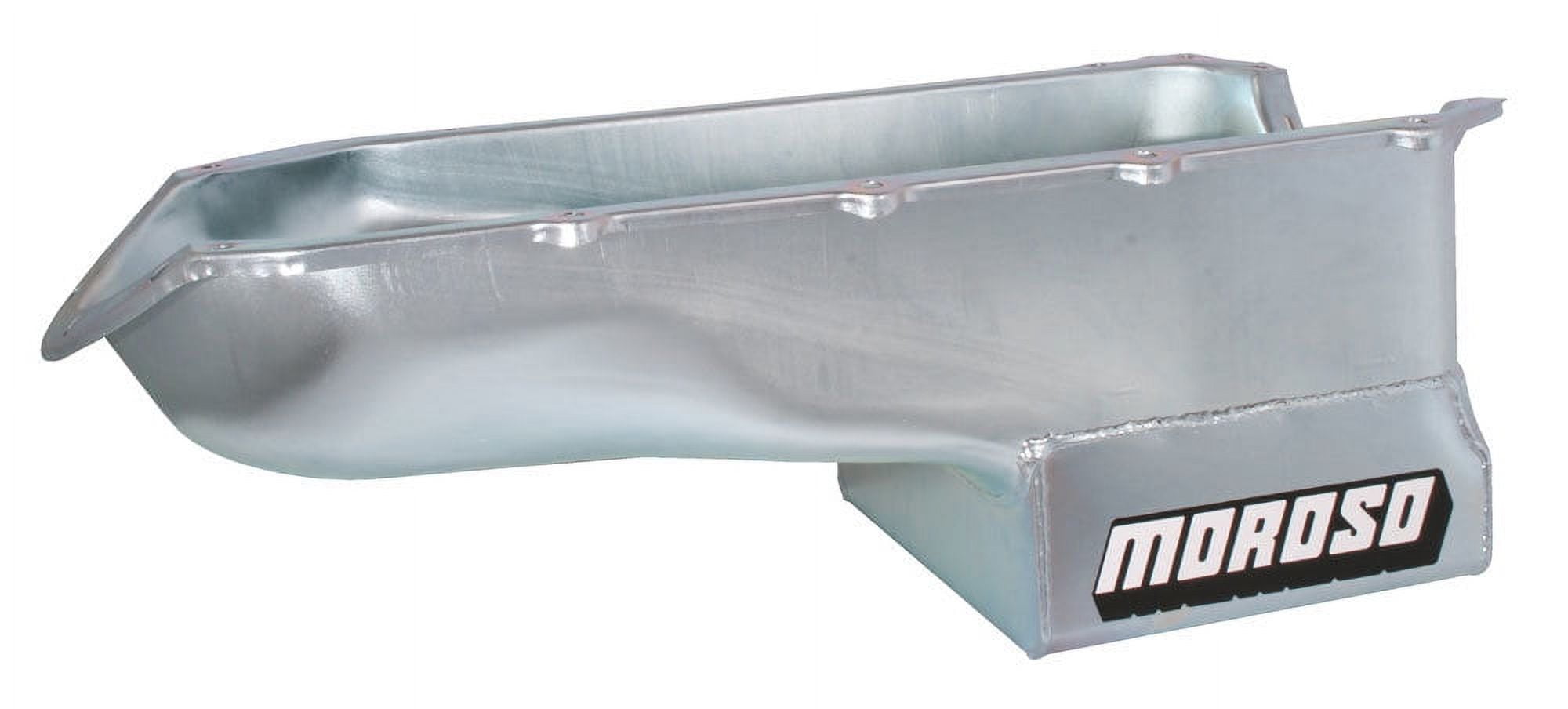 Moroso 20500 Street/Strip Oil Pan Steel 7 Quart Capacity 8.500