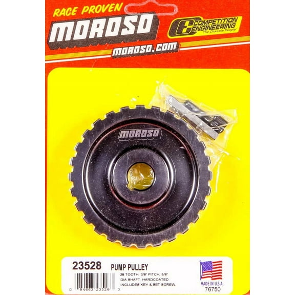 Moroso 23528 28 Tooth Gilmer Drive Dry Sump Oil Pump Pulley