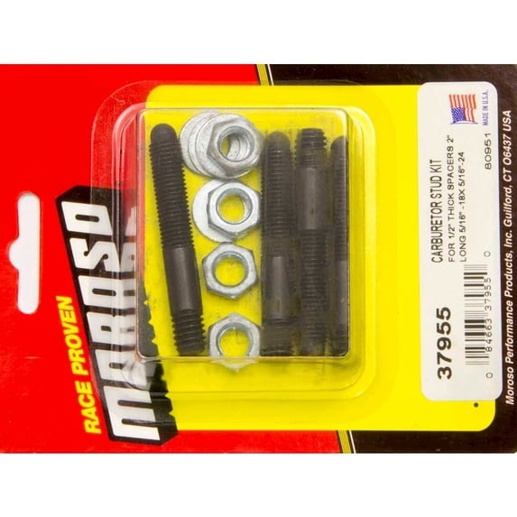 Moroso Carburetor Stud Kit - 2in.