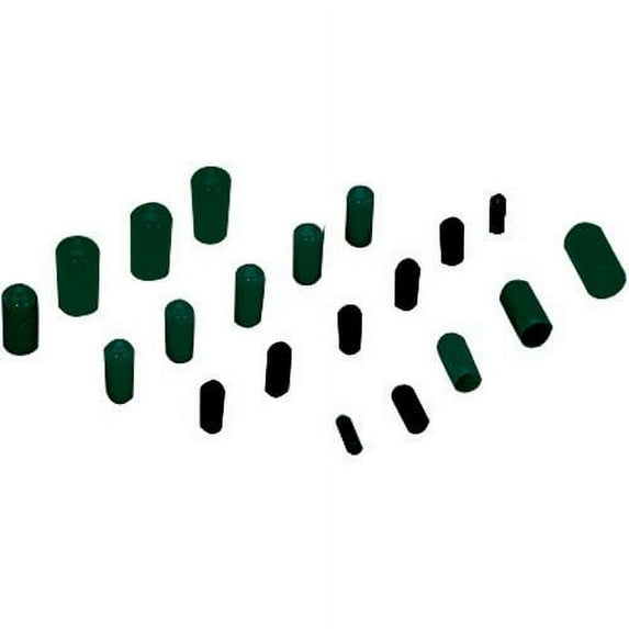 Moroso 41091 Vacuum Line Cap Kit Black Includes: (2) .125 (6) .1875 (6) .250 (2)