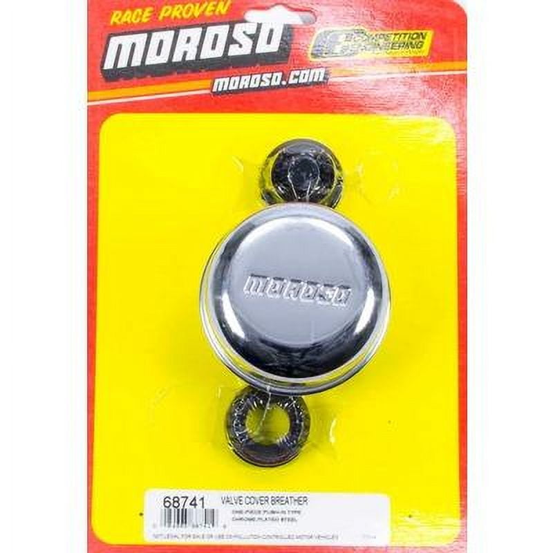 Moroso Chrm Filter w/Pcv Gromme Moroso Chrm Filter w/Pcv Gromme