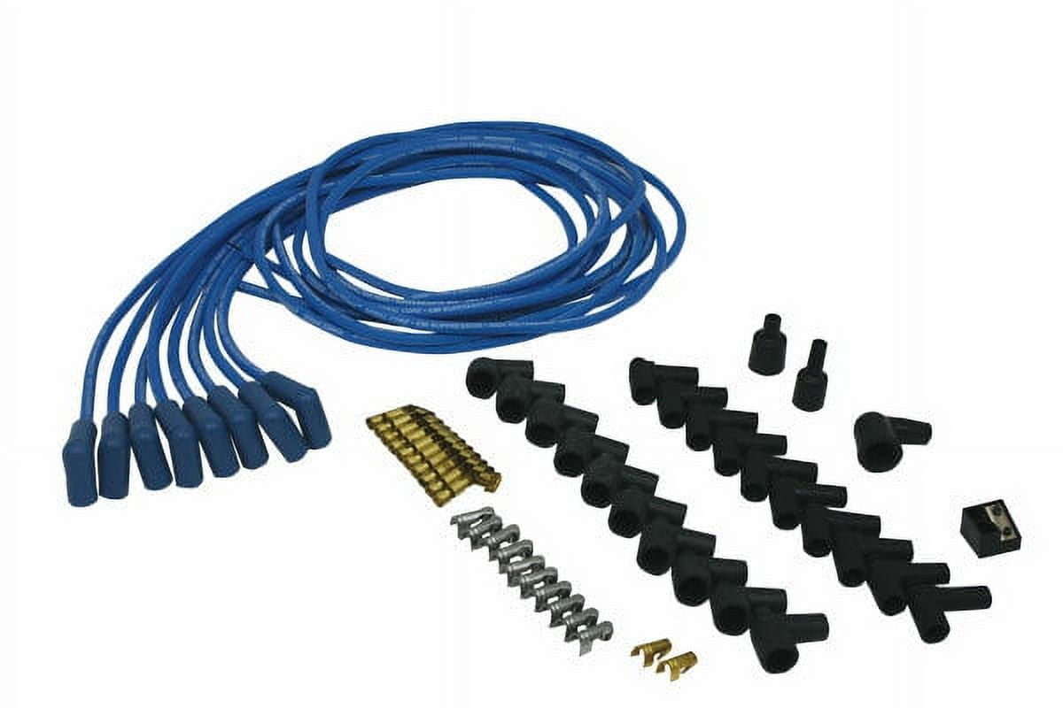 Moroso 73225 Blue Max Spark Plug Wire Set, 90 Degree