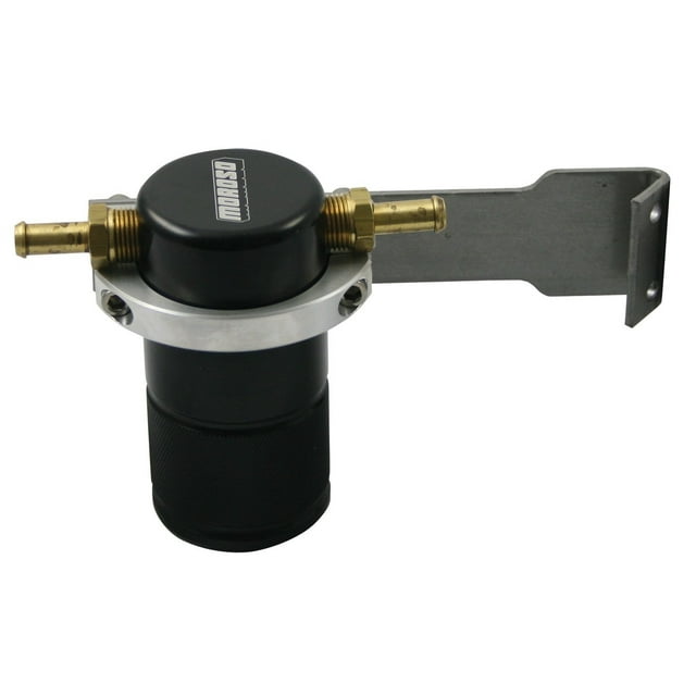 Moroso 85603 Air/Oil Separator Kit Small Body Black