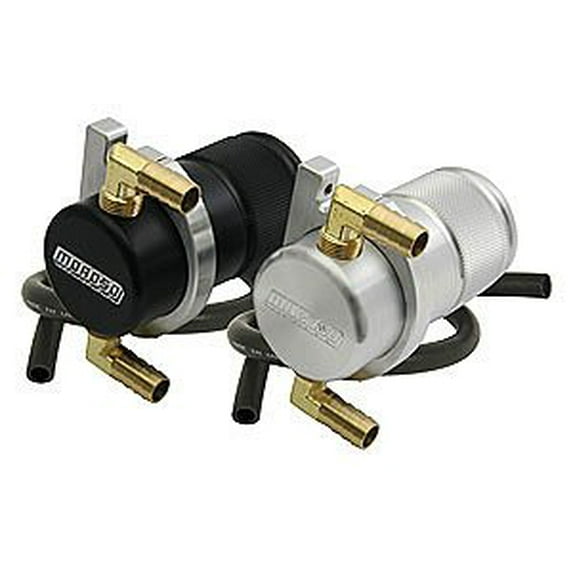Moroso 85652 Air Oil Separator - Small Body - Polished Finish