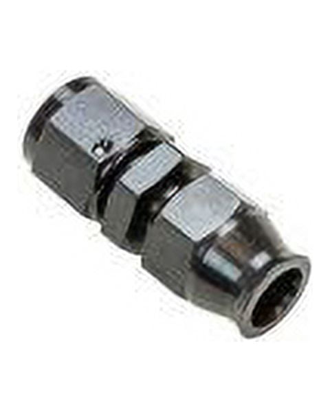 Moroso Aluminum Fitting Adapter 8AN Female to 1/2in Tube Compression - Black