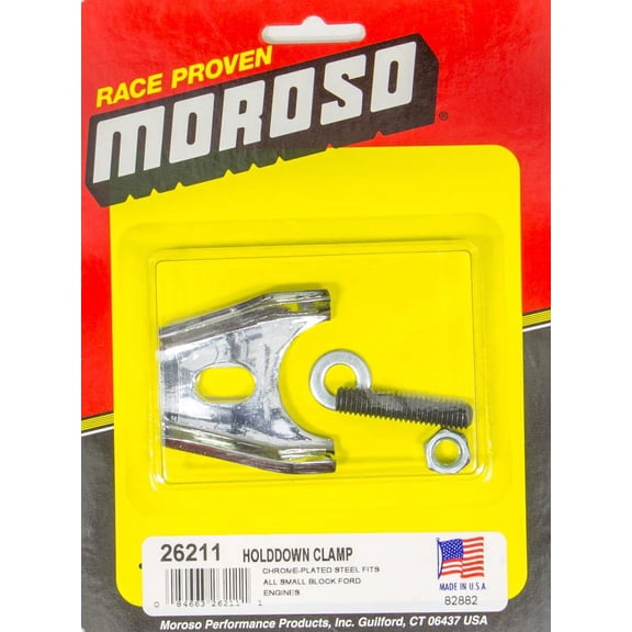 Moroso Distributor Hold Down Small Block Ford P/N 26211
