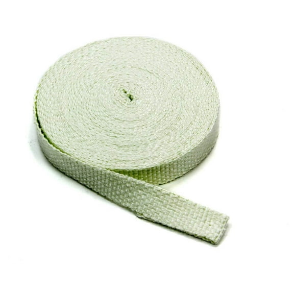 Moroso Exhaust Wrap 1 in x 50 ft Roll White P/N 80809