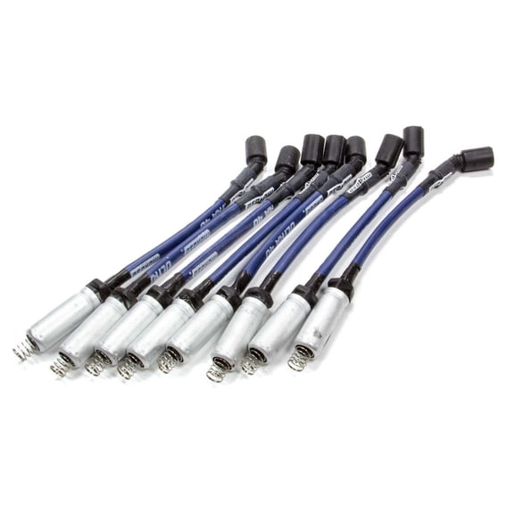 Moroso for GM LS Ignition Wire Set - Ultra 40 - Sleeved - 12in - Blue