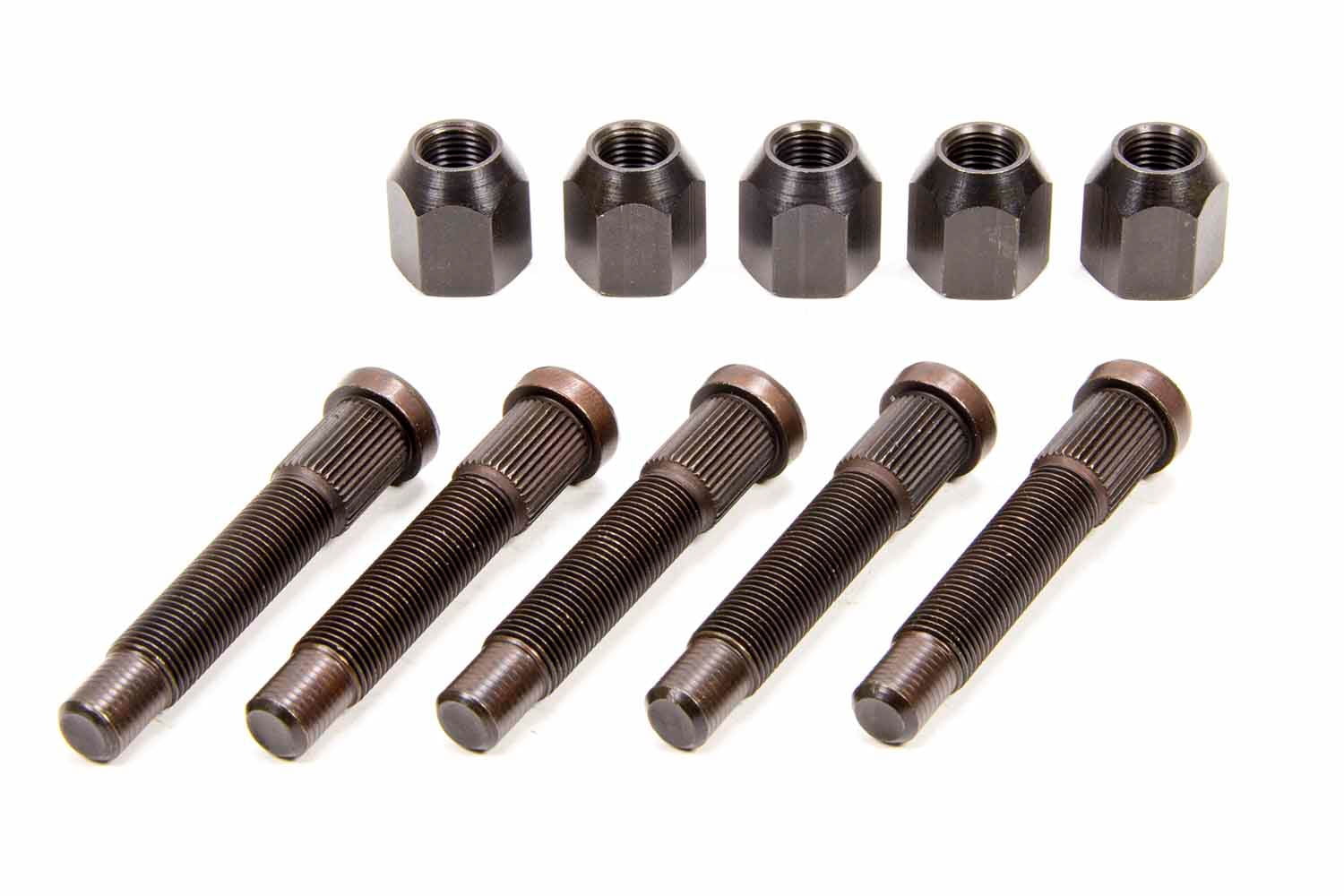 Moroso Lugnut/Wheel Stud Kit 1/2-20 Thread 0.685 In Knurl P/N 46490