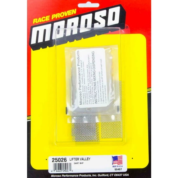 Moroso Oil Return Screen Kit - Dart SBC SHP Blocks