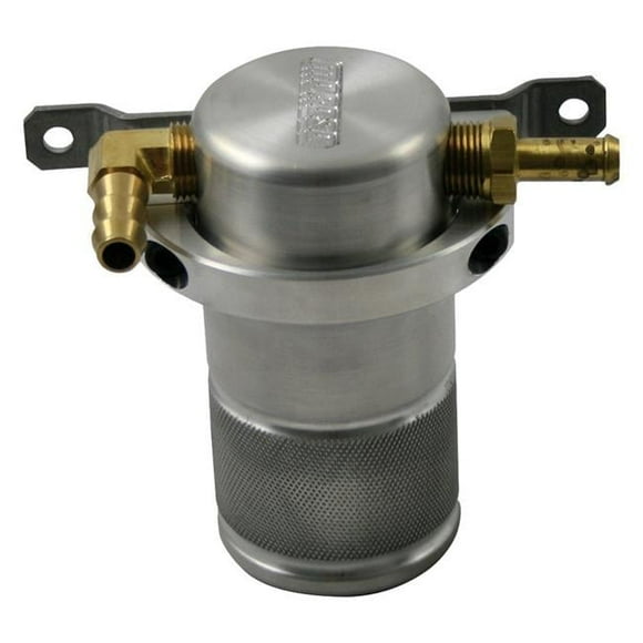 Moroso for 90-05 Mazda Miata Air/Oil Separator Catch Can - Small Body - Billet