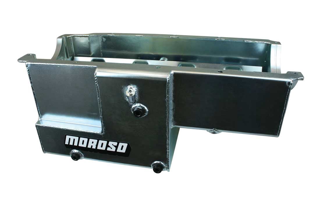 Moroso for BBC Marine Full Fabricated 10in Deep Sump Oil Pan - Walmart.com
