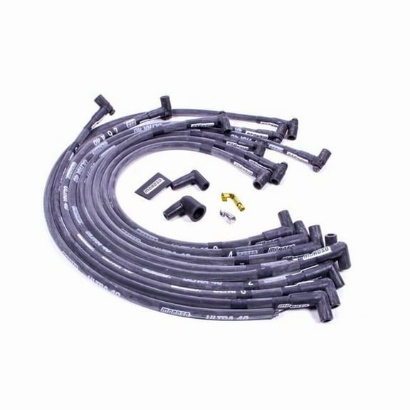 Moroso for Chevrolet Small Block Ignition Wire Set - Ultra 40 - Sleeved - HEI -