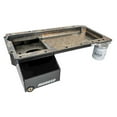 thumbnail image 1 of Moroso LS Front Sump Steel Oil Pan w/Oil Filter Adapter, 1 of 5