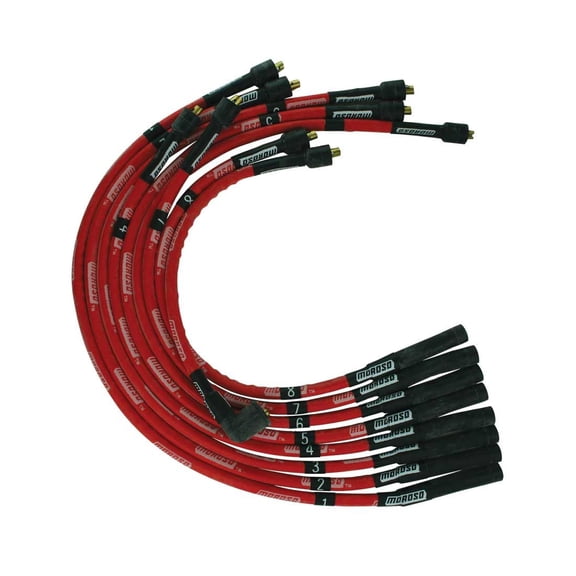 Moroso for SB Chrysler Mopar 273/318/340/360 Str Plug & Dist Sleeved Ultra Spark