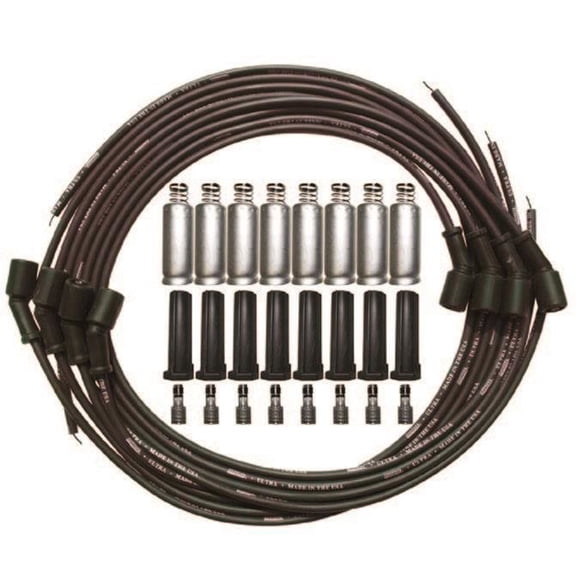 Moroso Ultra Plug Wire Set Universal GM LS Black