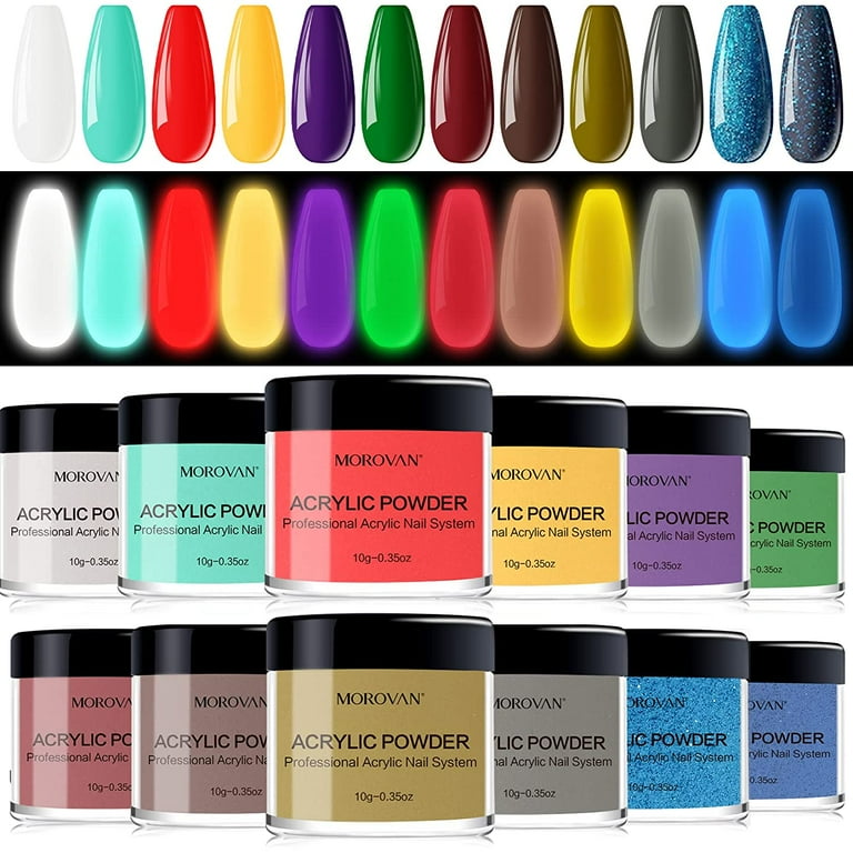 Color acrylic powder hot sale set