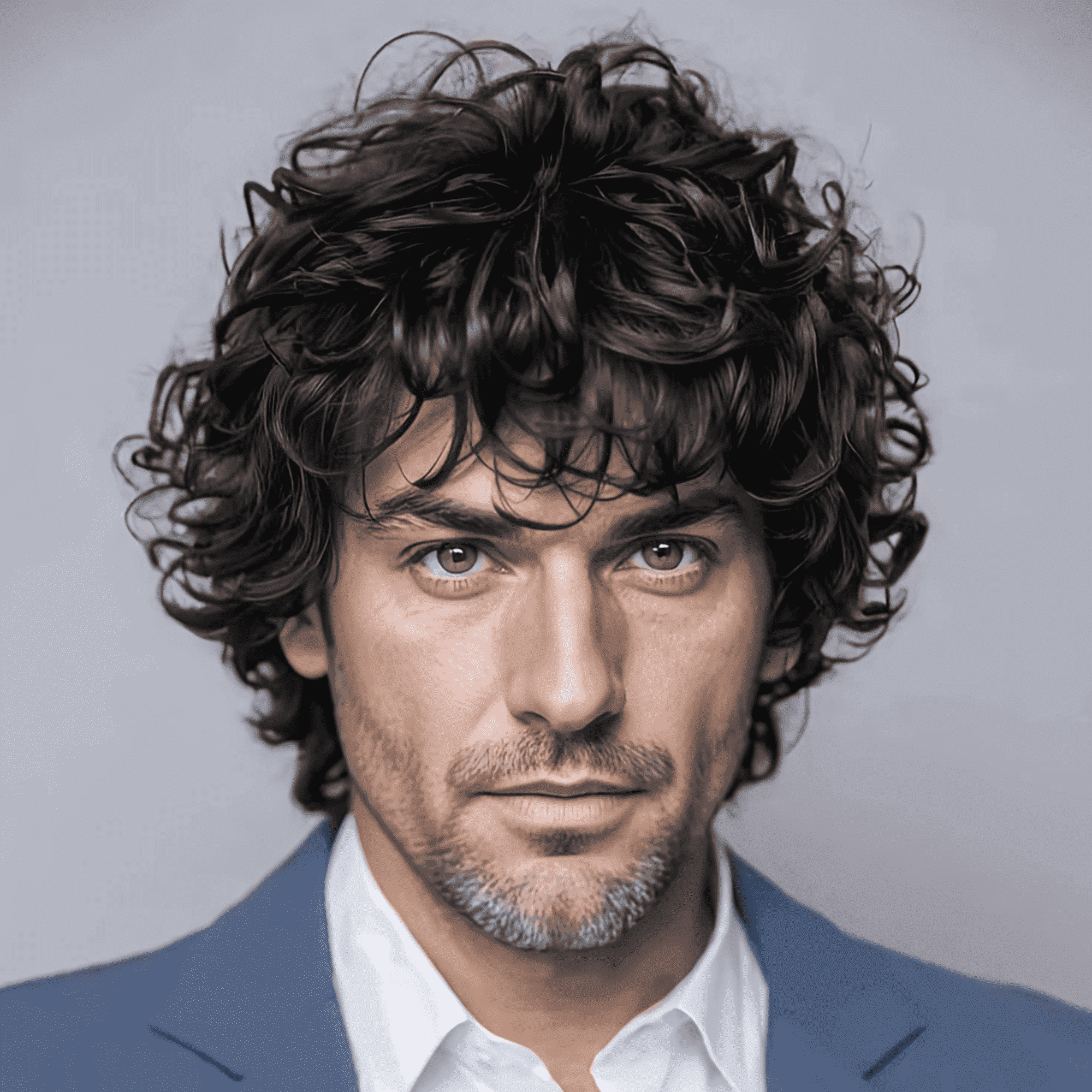 Morovan Men's black Curly Wig - Short Texture Synthetic Hair Suitable for gatherings and daily activities