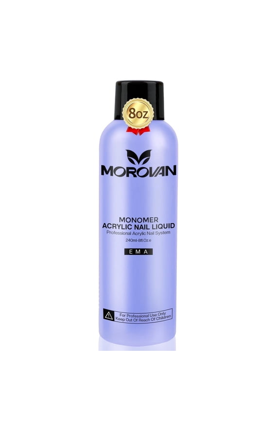 Monomer Acrylic Nail Liquid 8oz for Acrylic Powder - Professional Monomer Acrylic Nail Liquid For Acrylic Nail Extension