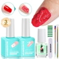 thumbnail image 1 of Vansisos Gel Nail Polish Remover Set with Everything Quickly & Effectively Remove in 3-5 Minutes No Need Soaking for Home, 1 of 7