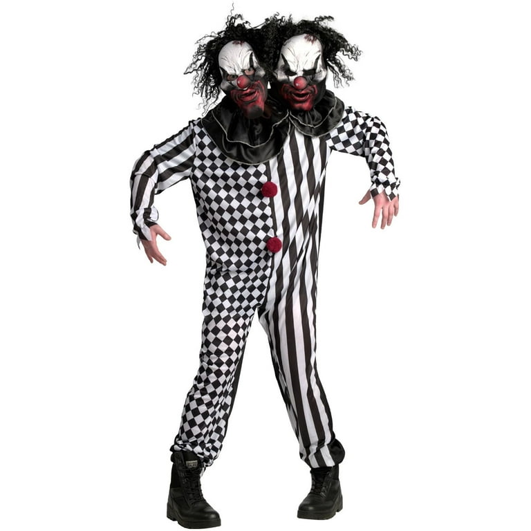 Evil Clown Suit Adult Multi Evil Clown Suit Adult Multi