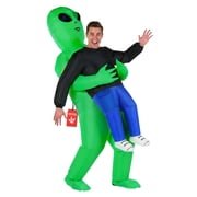 Morph Alien Pmu Inflatable Halloween Costume For Unisex Green One Size